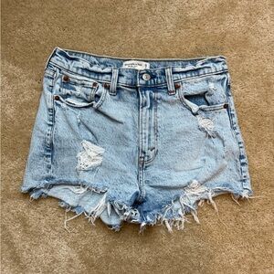 Abercrombie High Rise Mom Short